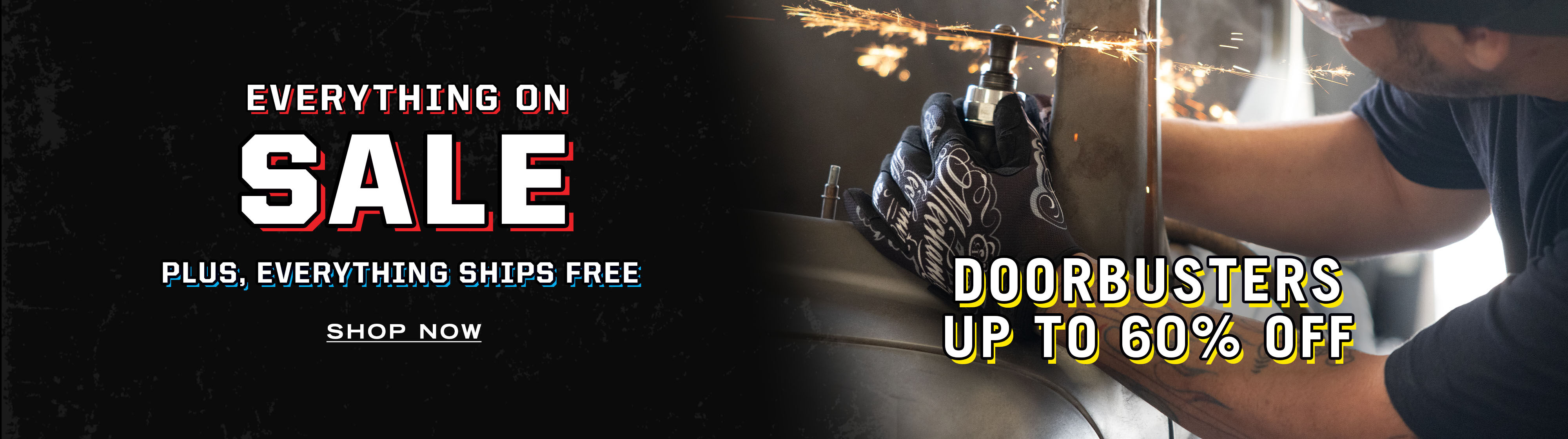 Everything on Sale + Ships Free