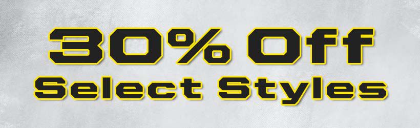 30% Off Select Styles