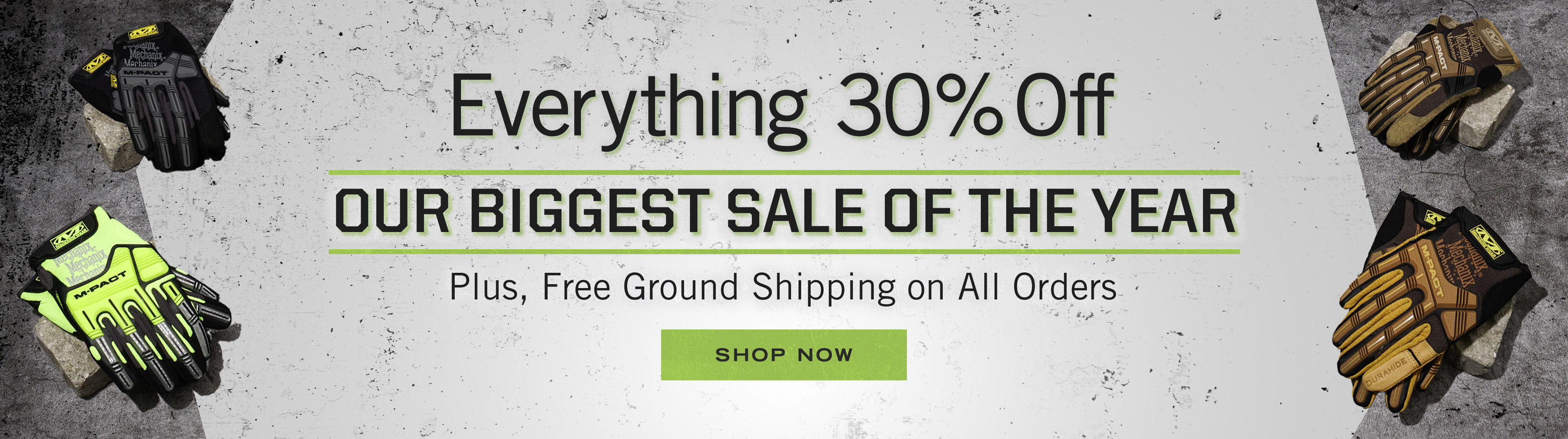 Biggest Sale of the Year 30% Off Everything