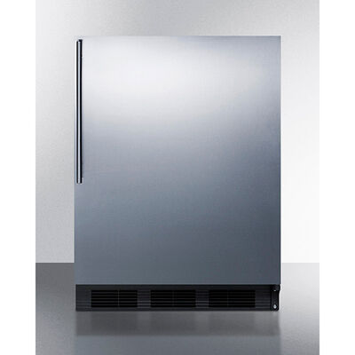 Summit 24in. Refrigerator model FF7BKSSHVADA, front-facing view