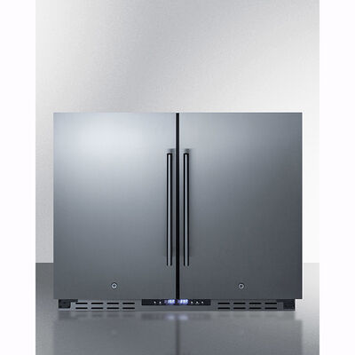 Summit 36in. ADA Compliant Refrigerator-Freezer model FFRF36ADA, front-facing view