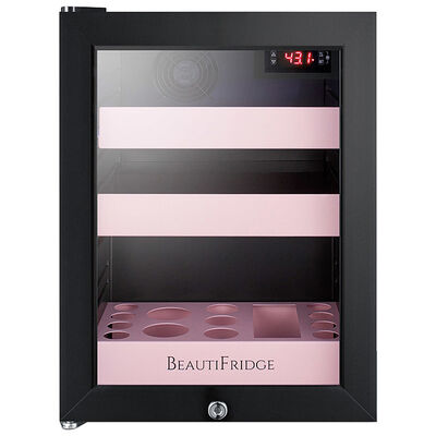 Summit BeautiFridge Cosmetics Cooler, model LX114LPLHD, front facing view