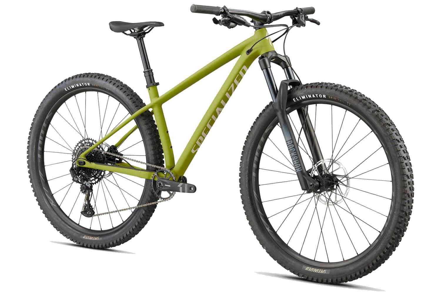 Specialized Fuse Comp 29 2022 Aluminium Hardtail Mountain Bike Satin Olive Green/Sand image number null