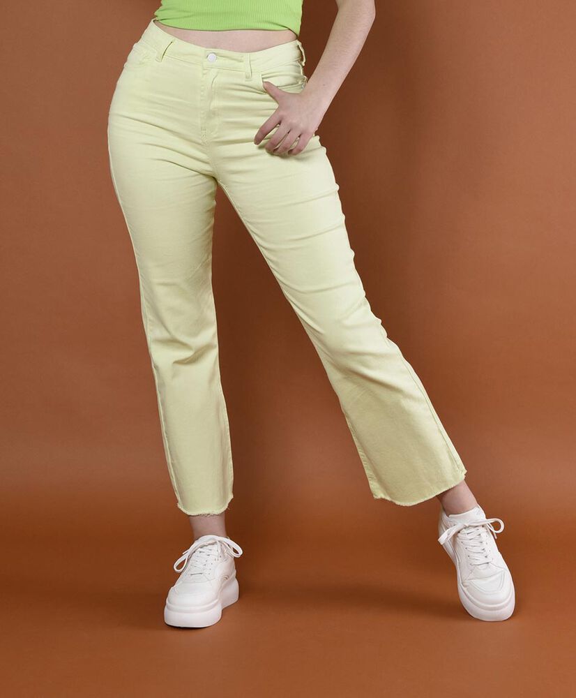 Jeans tiro alto flare Jeans tiro alto flare