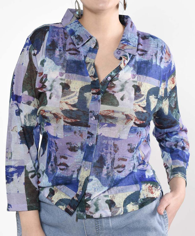 Blusa manga 3/4 Blusa manga 3/4