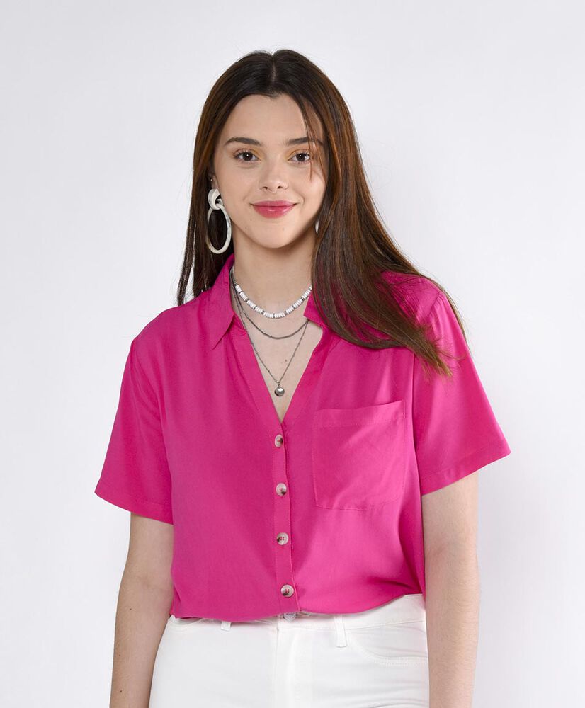 Blusa oversize manga corta Blusa oversize manga corta
