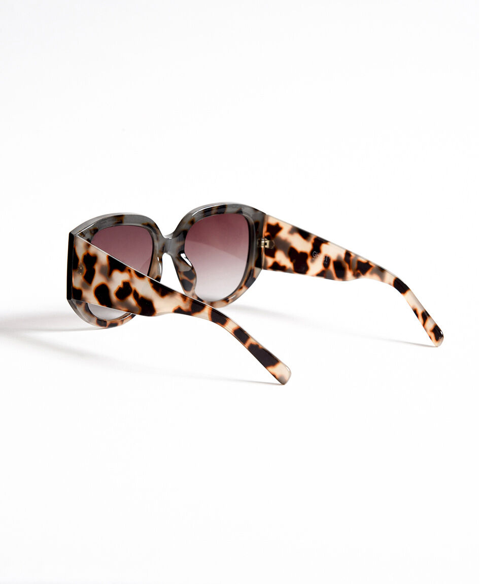 Lentes mujer grandes animal print TRICOT