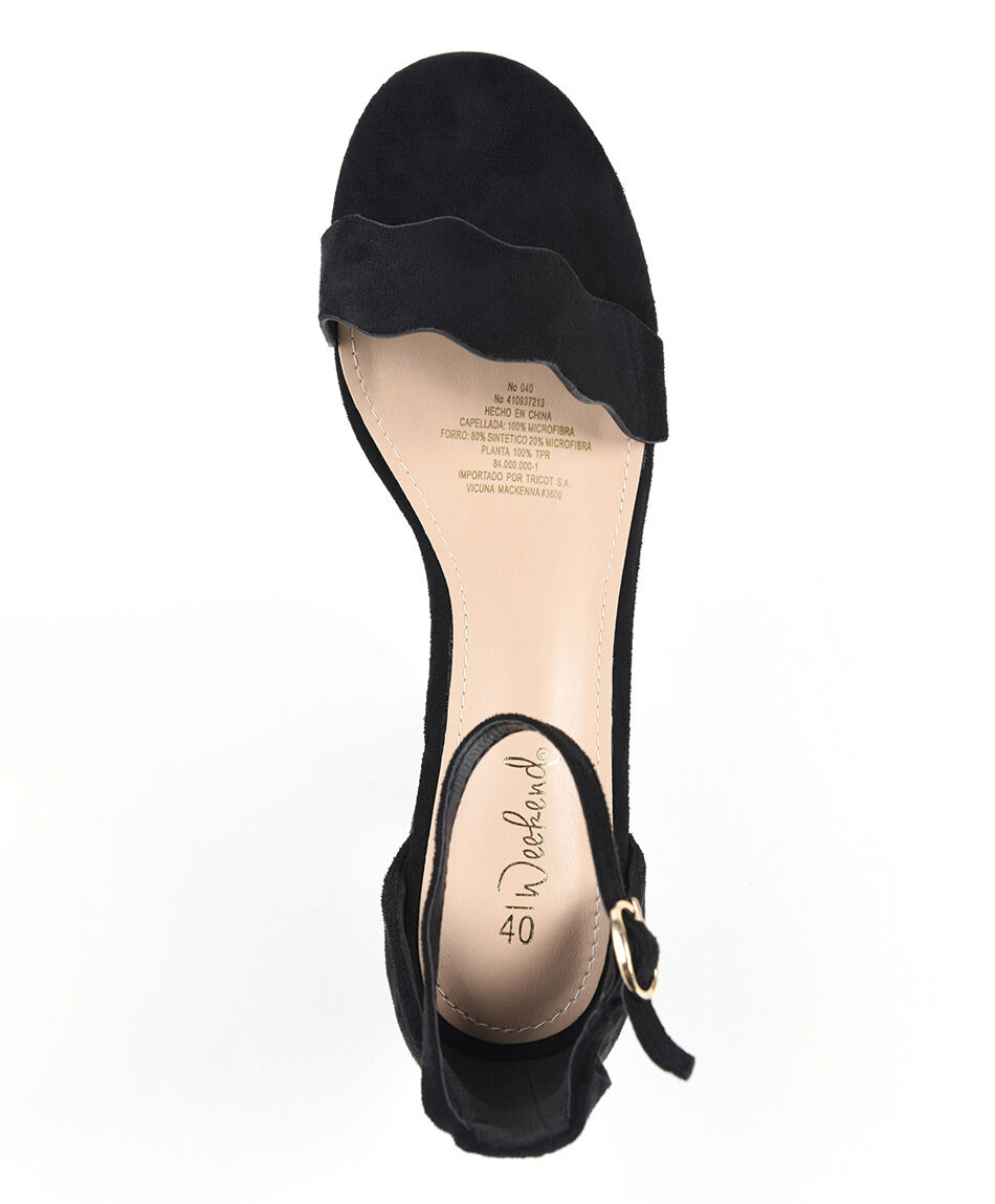 Zapato mujer taco TRICOT