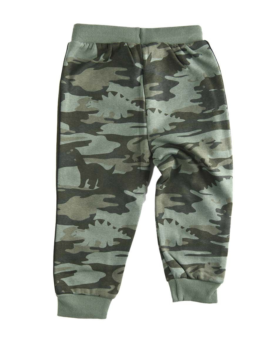 Pantal n de buzo beb camuflado TRICOT