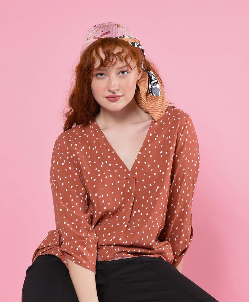 Blusa oversize manga 3/4 Blusa oversize manga 3/4