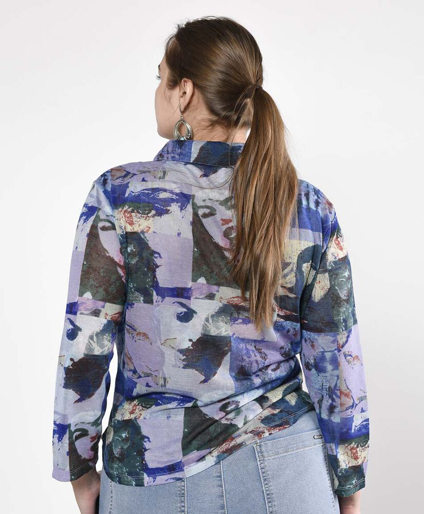Blusa manga 3/4 Blusa manga 3/4