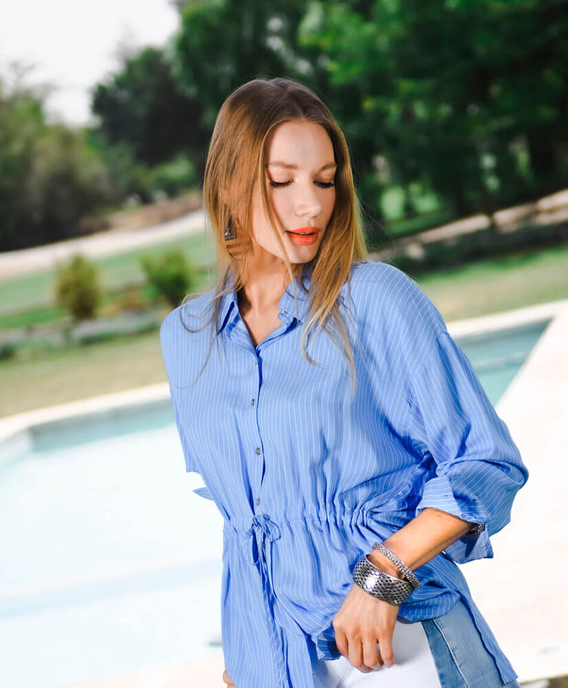 Blusa listas lazo Blusa listas lazo