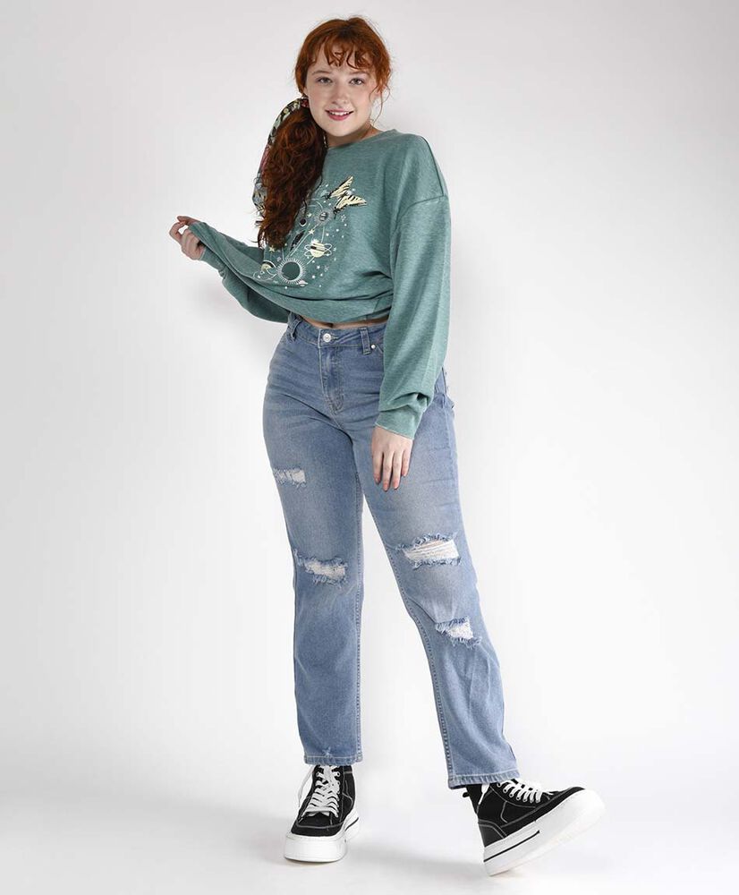 Jeans tiro alto Jeans tiro alto