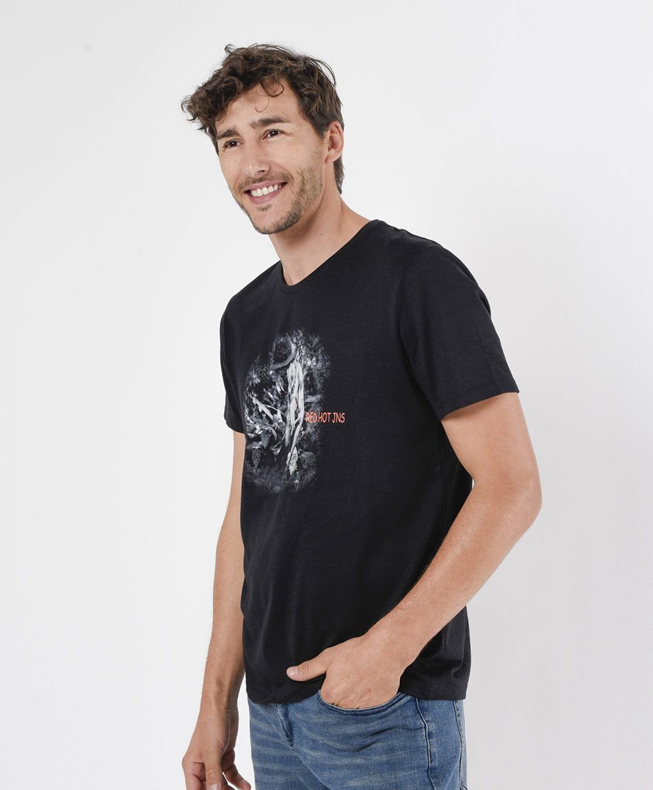 Polera hombre skate TRICOT