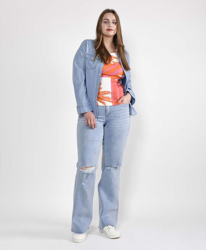 Jeans tiro alto Jeans tiro alto