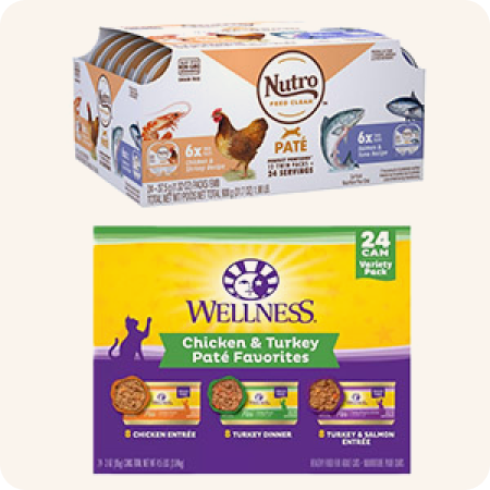 Save on cat food variety packs