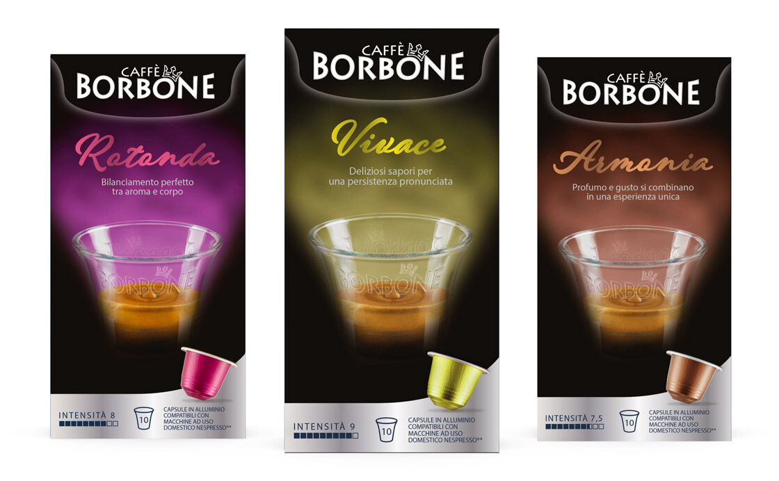 Caffè Borbone Pod Decisive Blend - paquet de 120 pièces