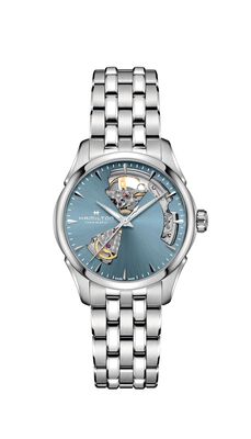 Hamilton Ladies' Jazzmaster Open Heart Auto Watch H32215140