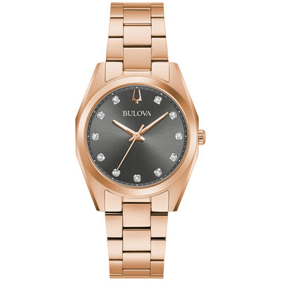 Bulova Ladies' Dress Sport Diamond Watch 97P156