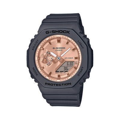 G-Shock Ladies' Rose Stainless Steel Watch GMAS2100MD1A