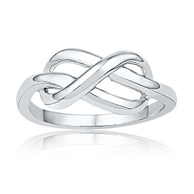Sterling Silver Infinity Ring