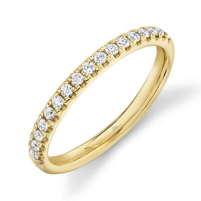 Shy Creation 1/4ctw. Diamond Band in 14k Yellow Gold