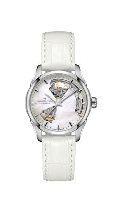 Hamilton Ladies' Jazzmaster Open Heart Auto Watch H32215890
