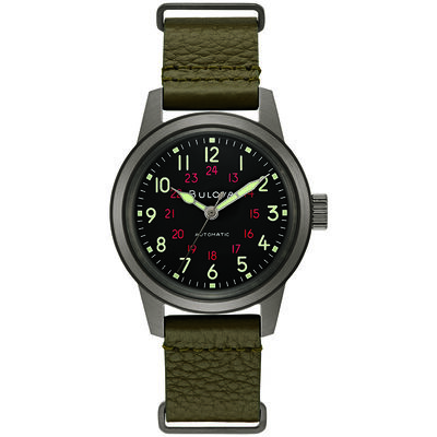 Bulova Men's Hack Automatic Watch 98A255