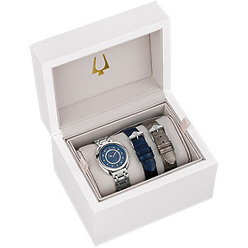 Bulova Ladies' Duality Box Set Watch 96X160 image number null