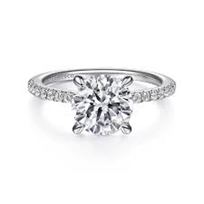 Gabriel & Co. "Broderick" 1/3ctw. Diamond Setting in 14k White Gold ER14987R8W44JJ