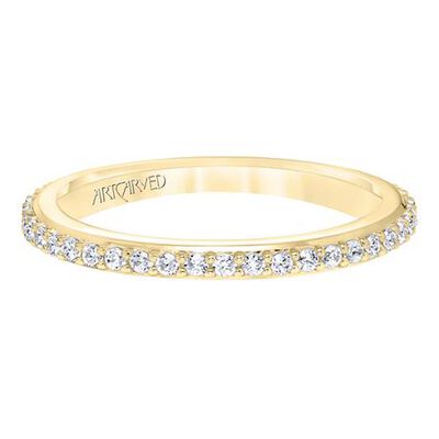 Evangeline. ArtCarved Diamond Wedding Band
