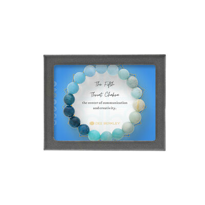 The Fifth Throat Chakra Beaded Bracelet
