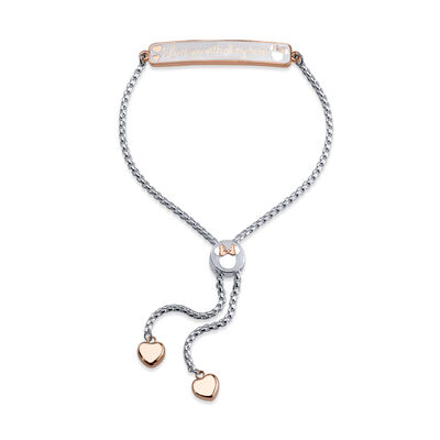 DISNEY© Minnie Mouse 'Love You With My Heart' Bolo Bracelet