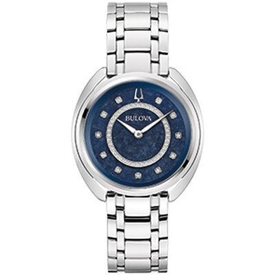 Bulova Ladies' Duality Box Set Diamond Watch 96X160