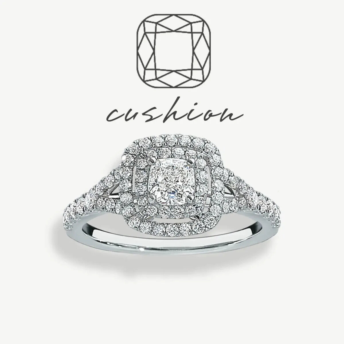 Cushion-Cut Rings