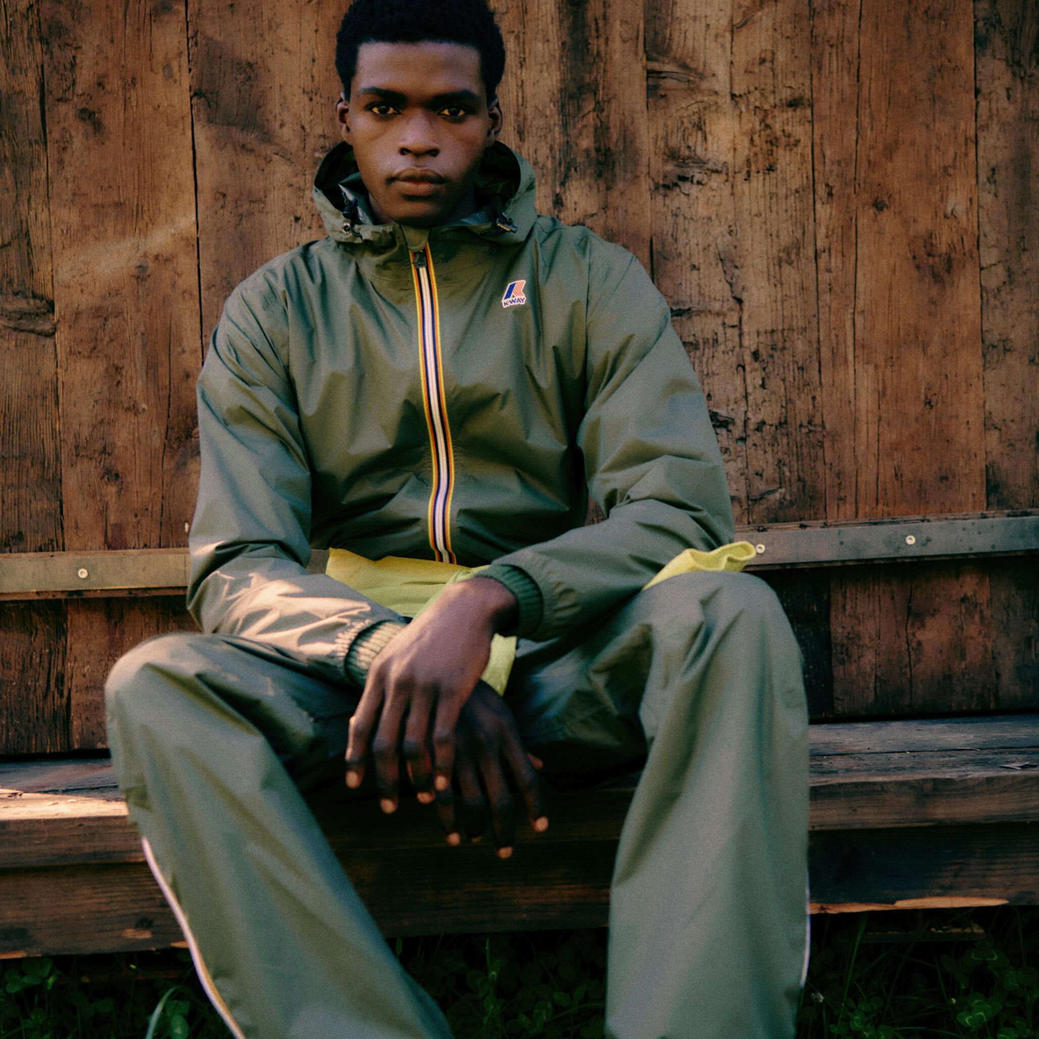 Kway tracksuit top