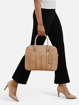 Pretty pleats work bag