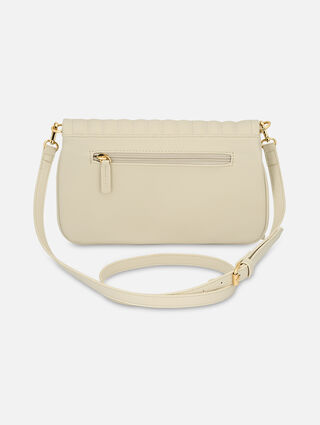 Nora White Clutch