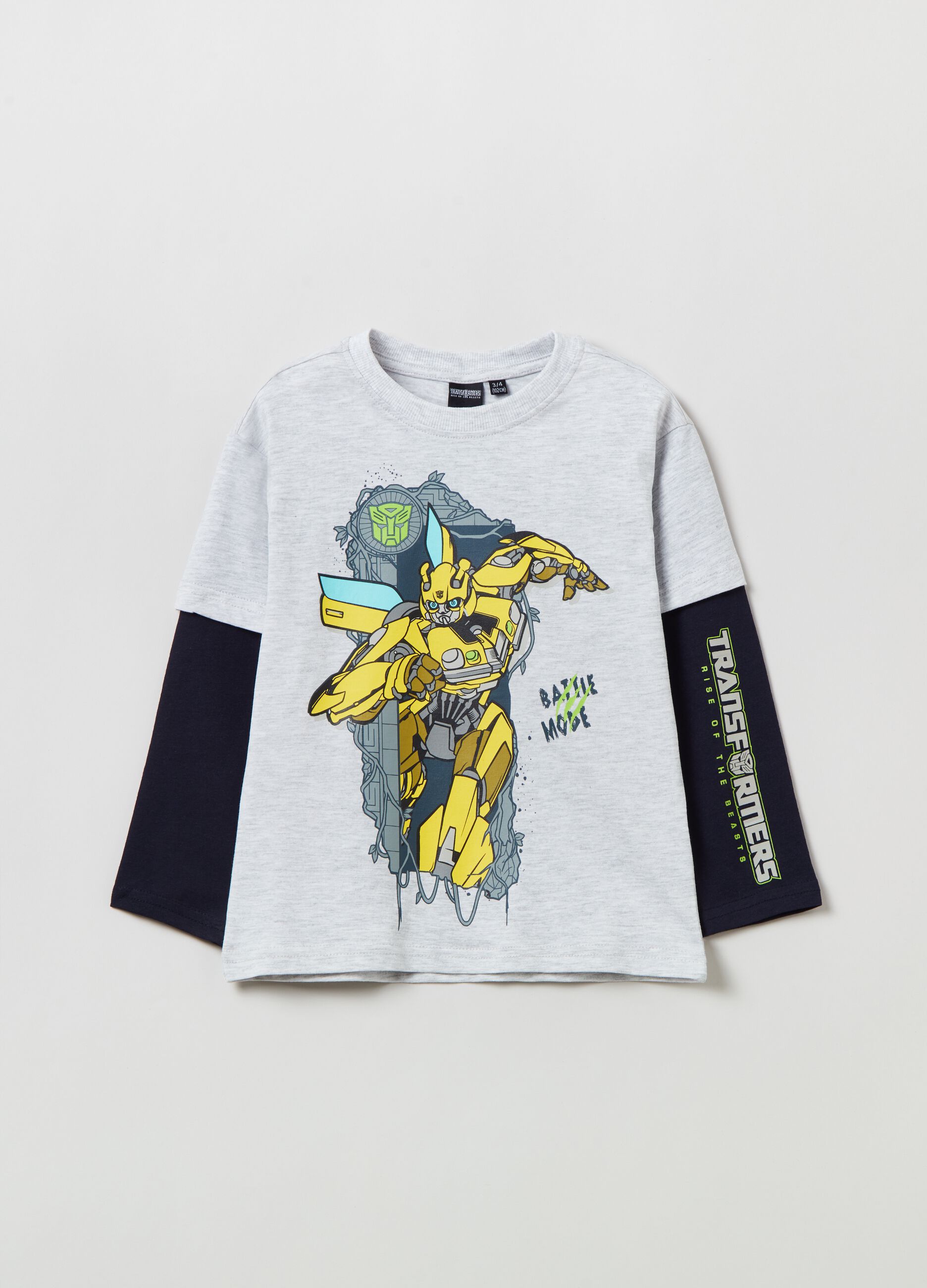 Transformers long outlet sleeve t shirt
