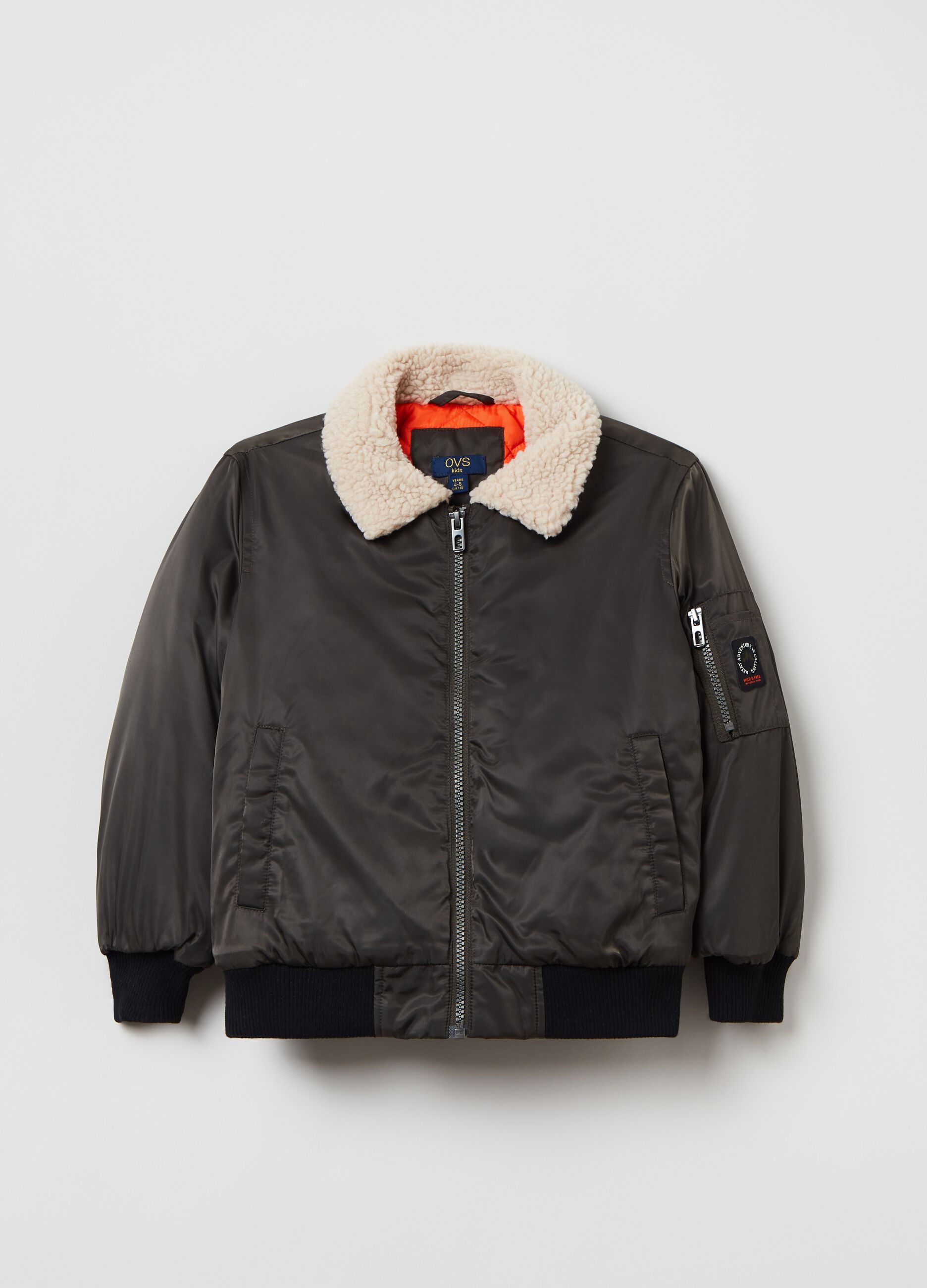 Urban classics pilot bomber jacket store