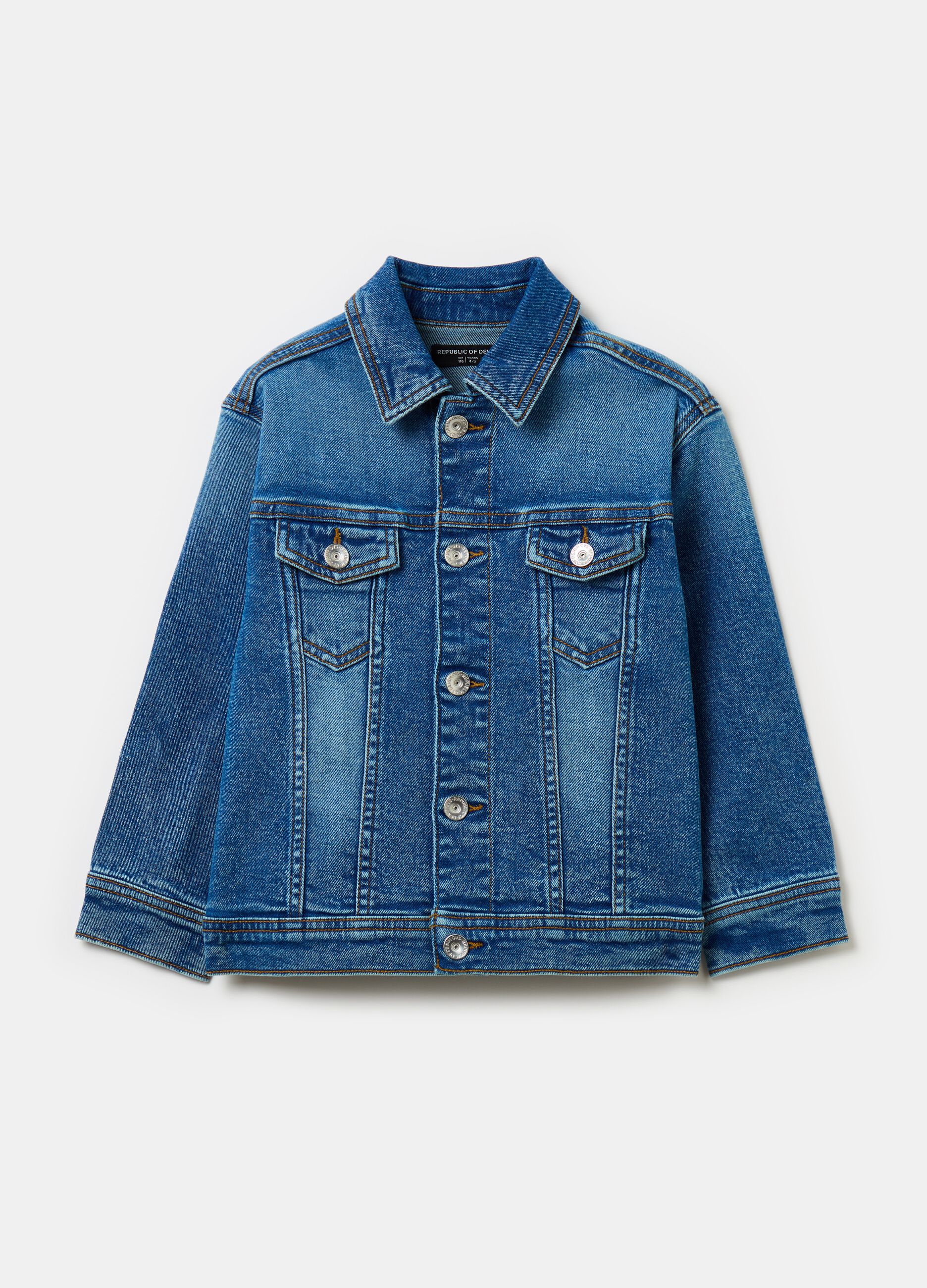 Giacca in denim Lavaggio medio OVS KIDS da Bambino OVS