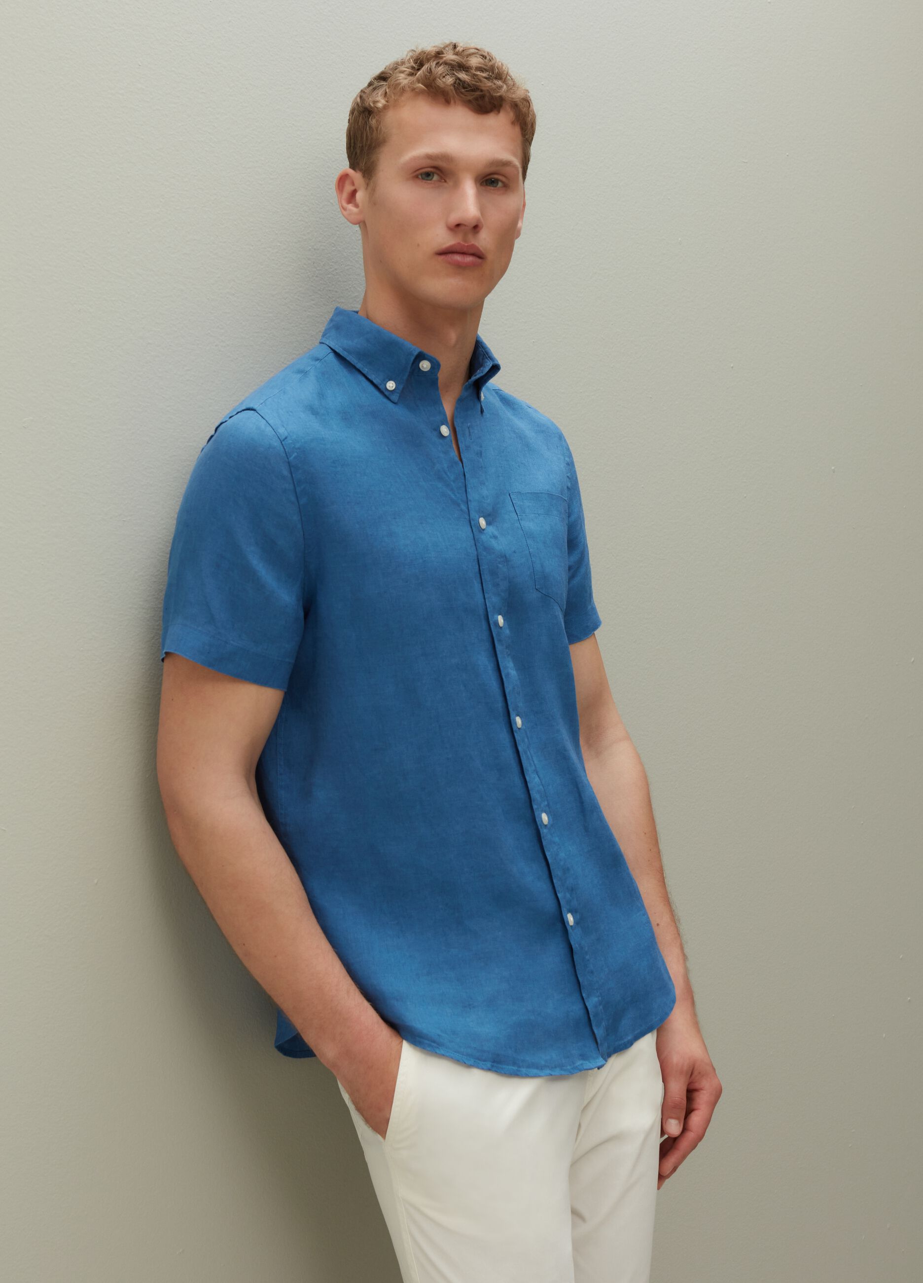 Camicia lino online uomo ovs