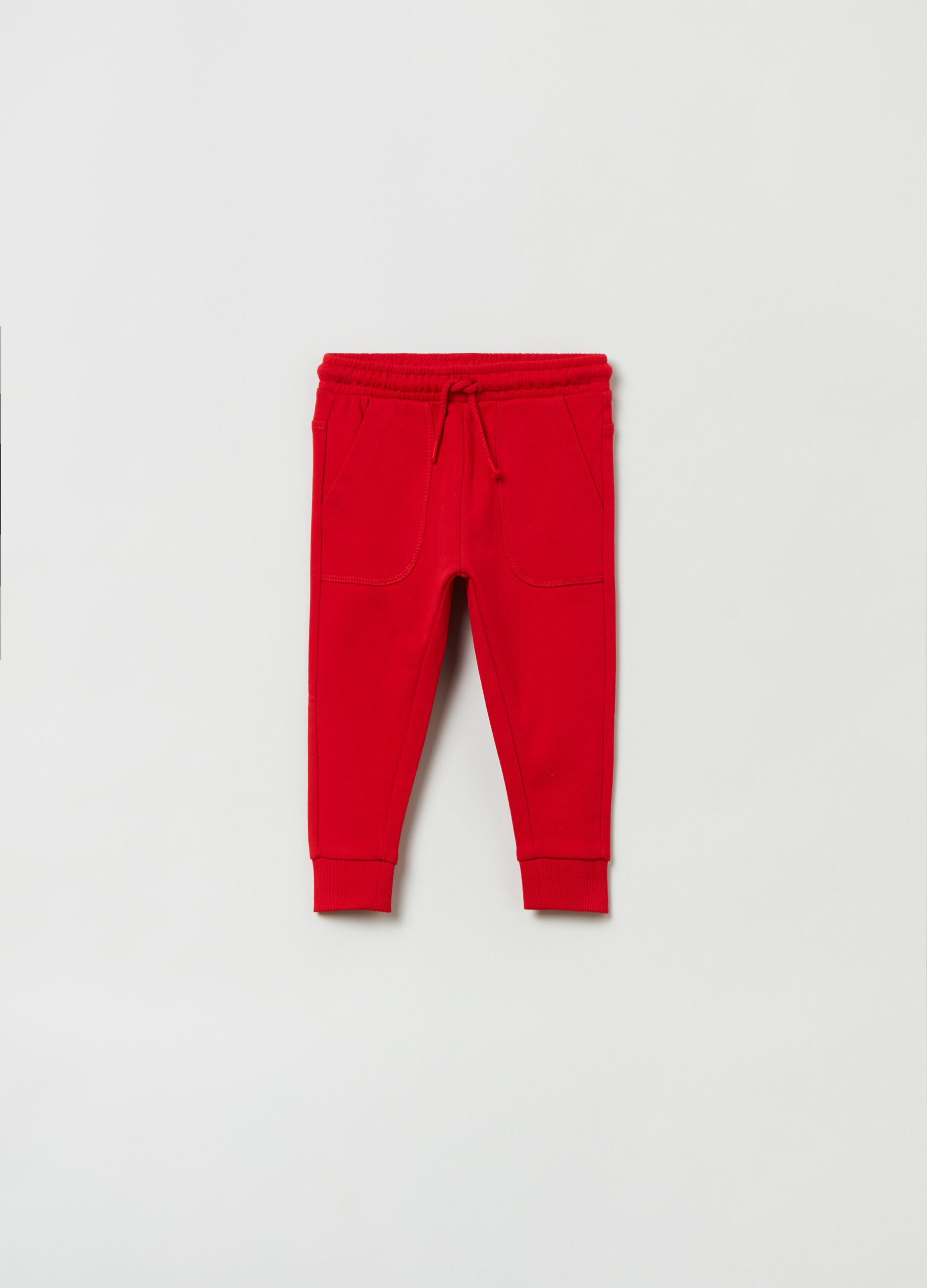 Baby boy red joggers best sale