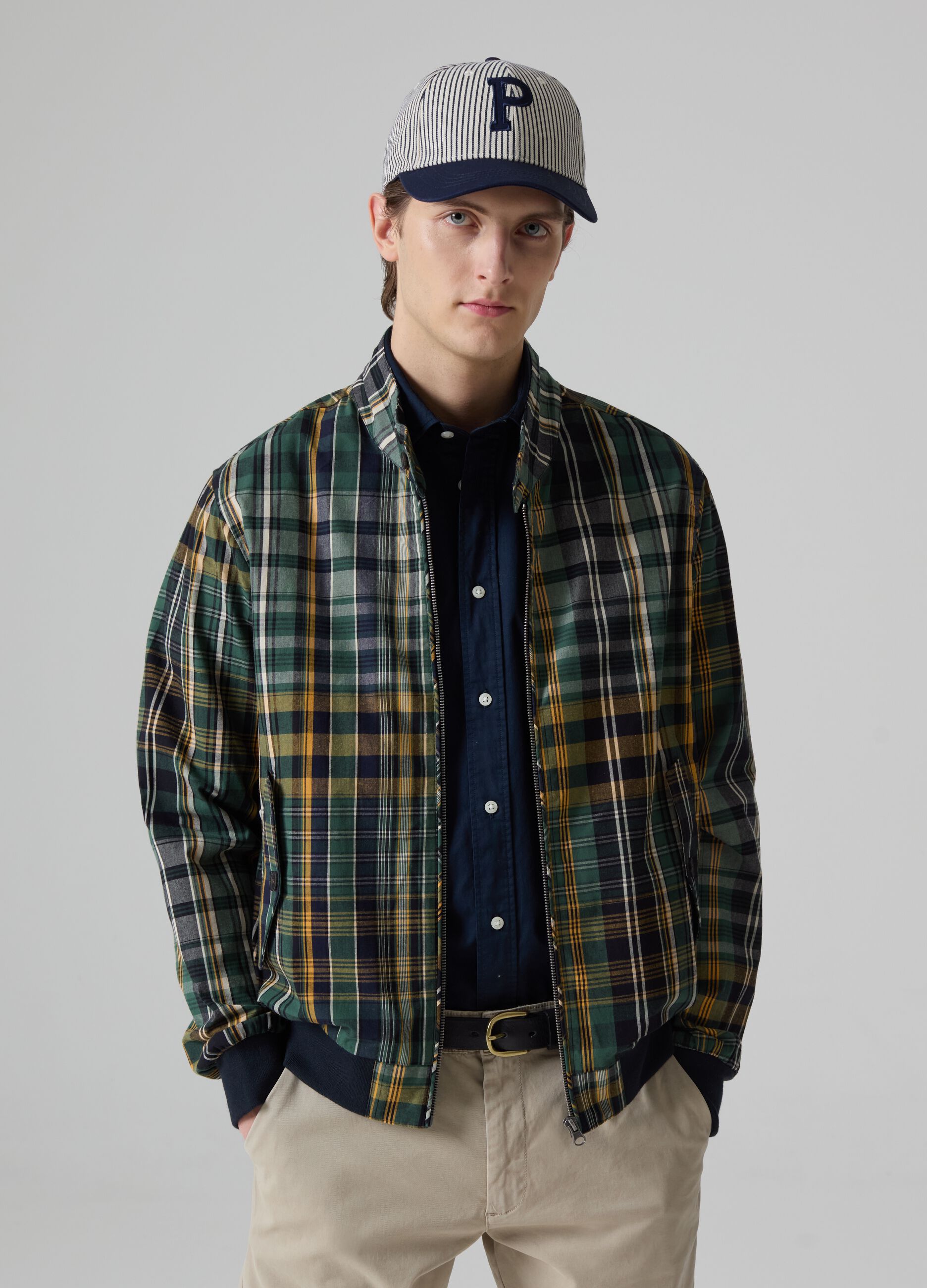 Tartan bomber sales