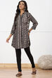 Black Cotton Solid Churidar image number 0
