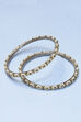 Gold And White Girls Bangles image number 0