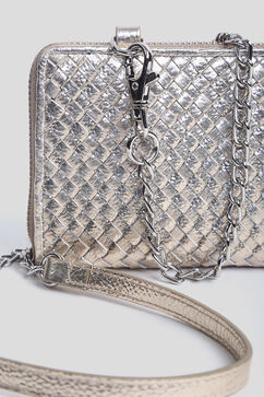 Metallic Genuine Leather Wallet image number 5