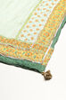 Sea Green Cotton Viscose Layered Suit Set image number 5