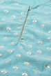 Turquoise Art Silk Straight Kurta image number 1