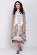 Ivory Cotton Straight Fusion Wear image number 0